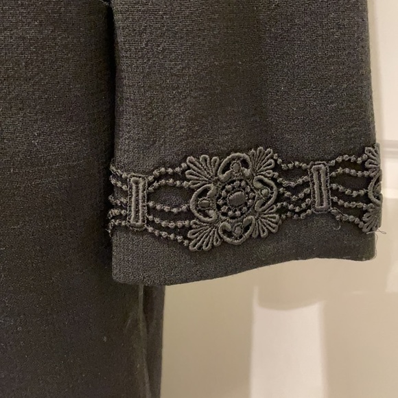 Marisa Minicucci Black Long Sleeve Zip Up Dress - Picture 6 of 16